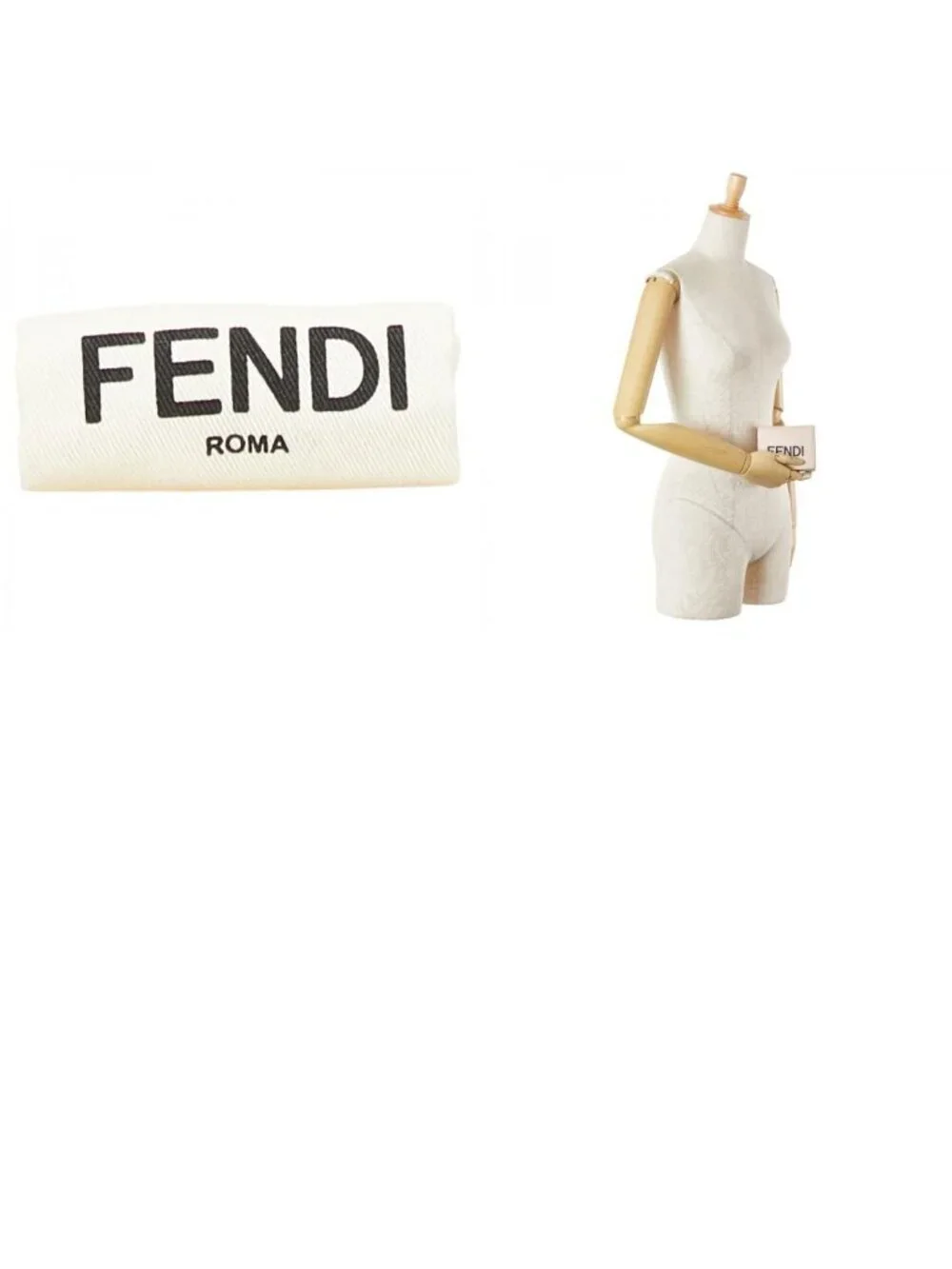 Fendi Logo Bifold Wallet Pink Black Leather